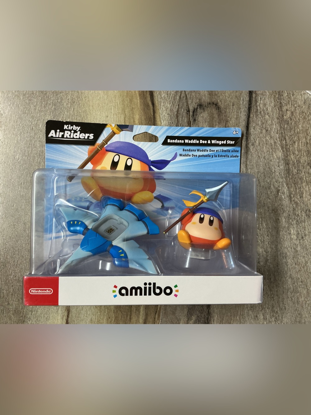 Kirby Air Riders Series Bandana Waddle Dee and Winged Star amiibo
